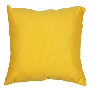 Cortesi Home Aimee Decorative Square Accent Pillow, Yellow