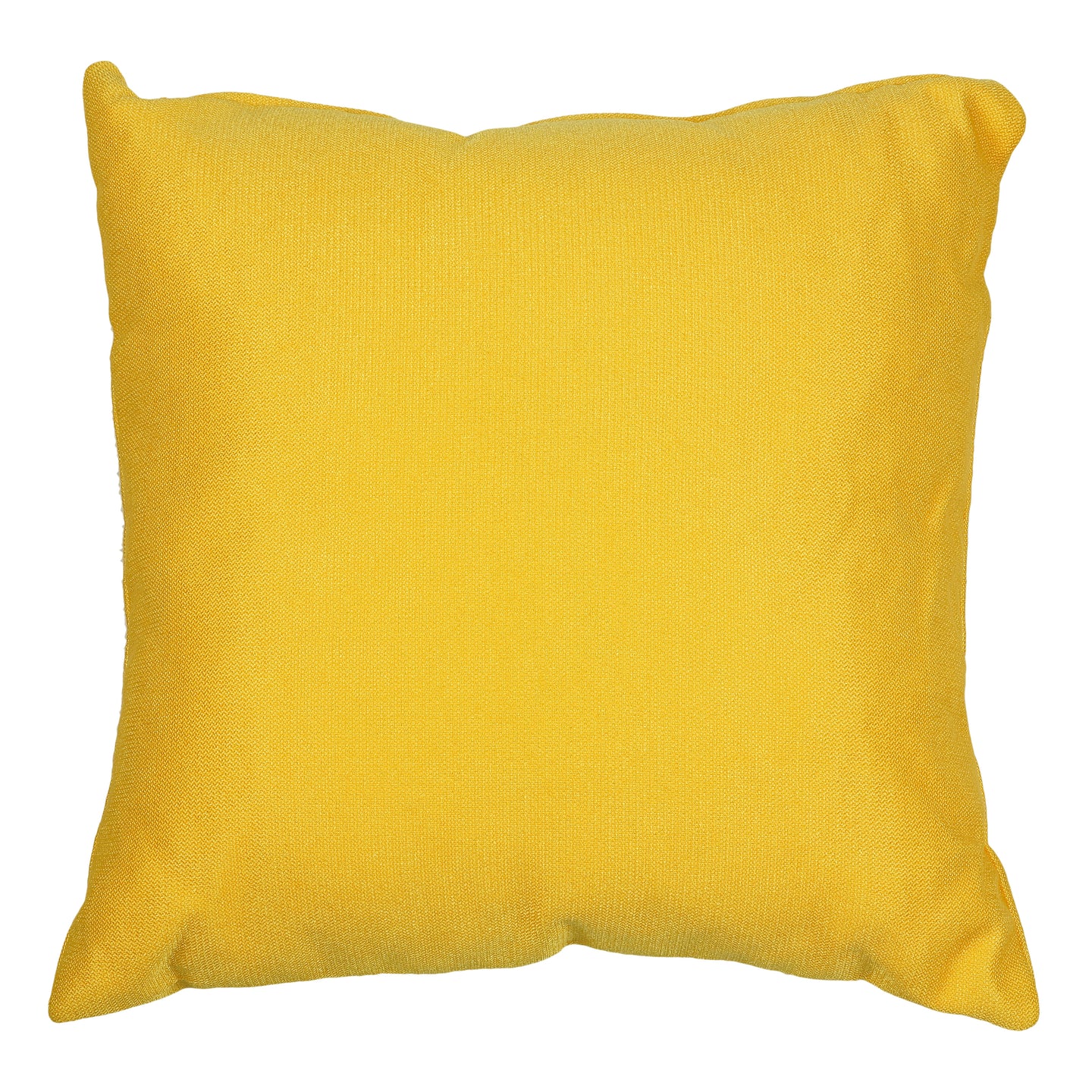 Cortesi Home Aimee Decorative Square Accent Pillow, Yellow