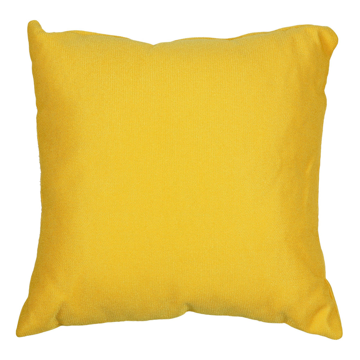 Cortesi Home Aimee  Decorative  Square Accent Pillow, Yellow