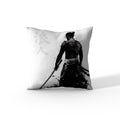 'Ronin' by Nicklas Gustafsson, Decorative Soft Velvet Square 18"x18" Accent Throw Pillow with Insert