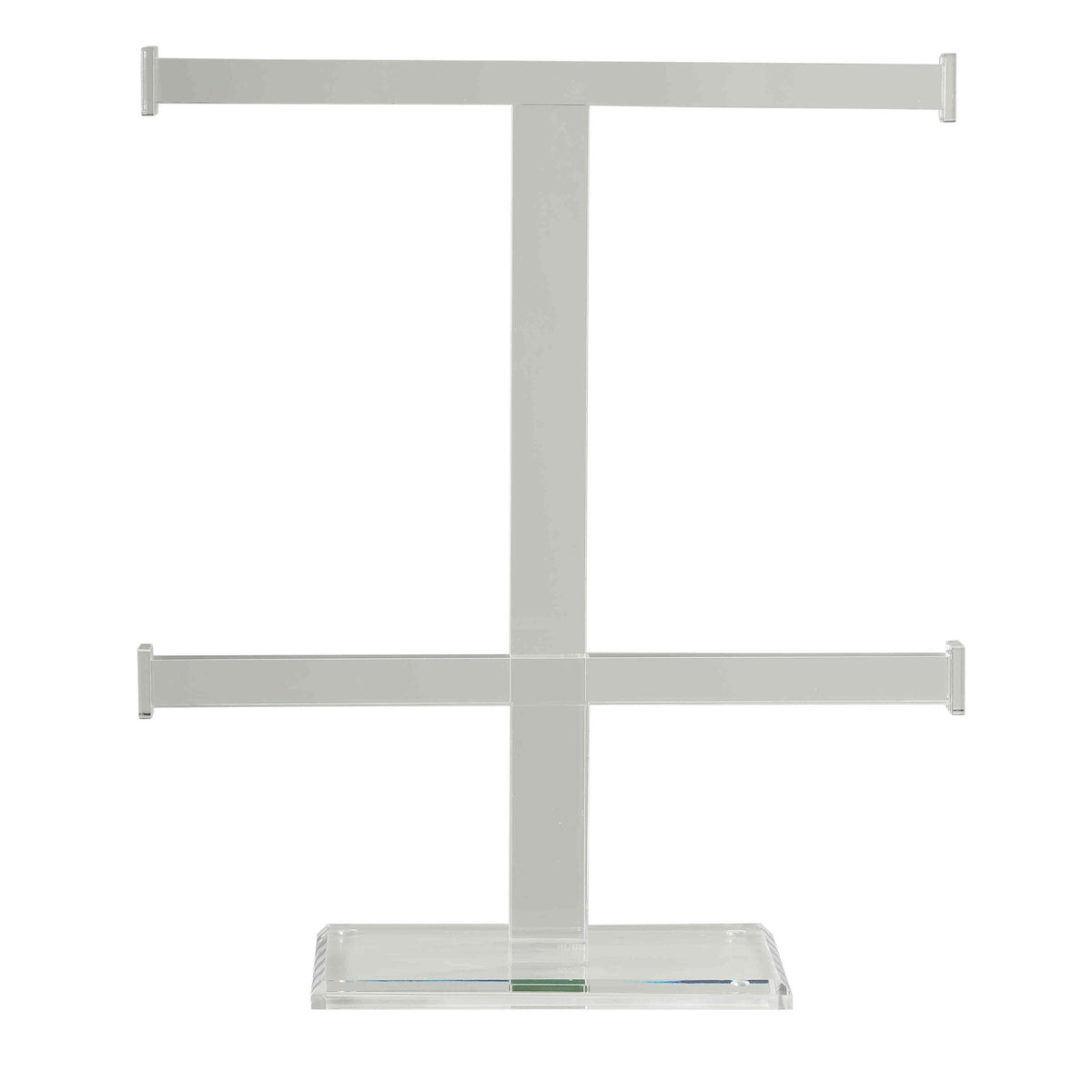 Tourmaline Acrylic Double Bar Jewelry T Stand