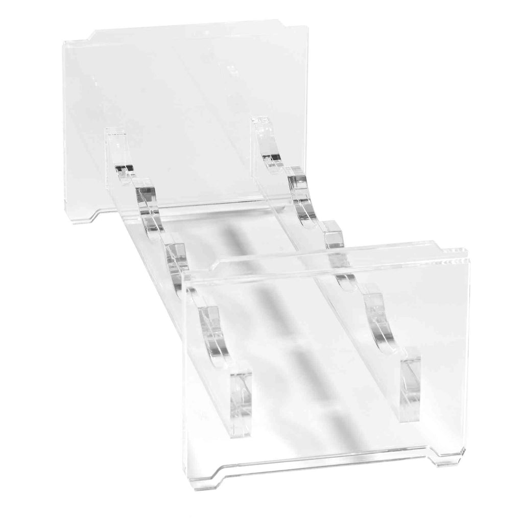 Cortesi Home Kunzite Stackable Acrylic Wine Rack, Holds 4 Bottles Each