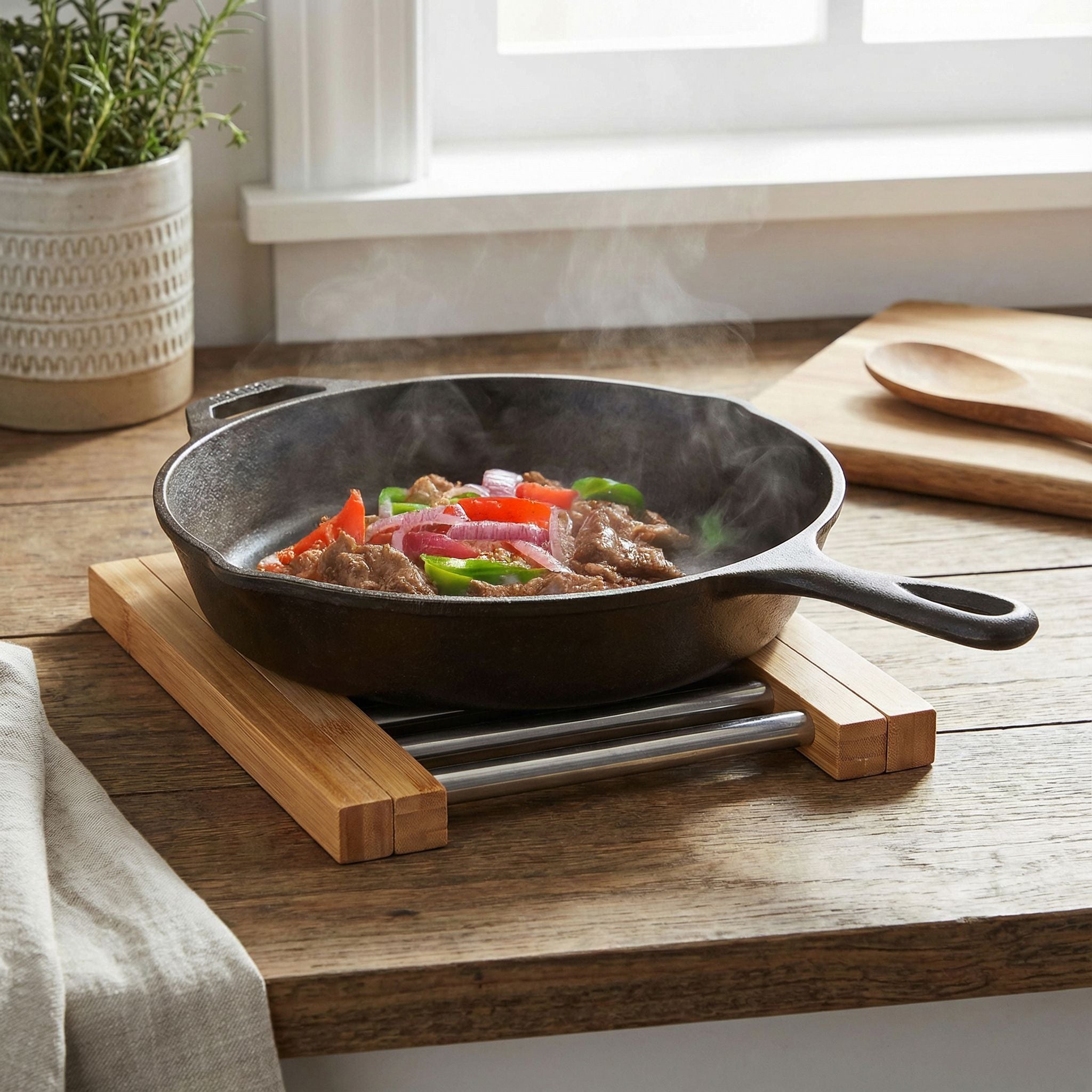 Aubrey Expandable Bamboo Trivet