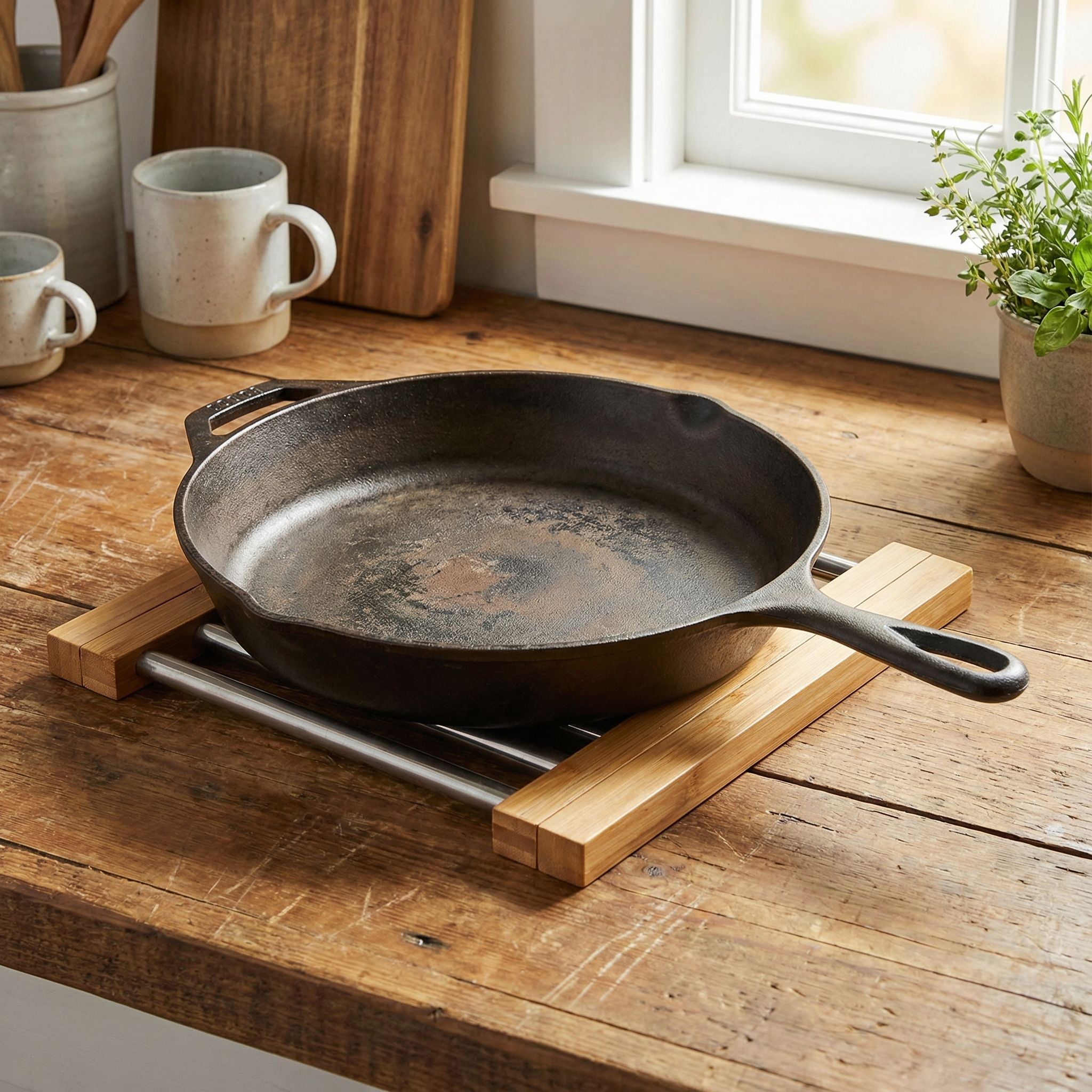 Aubrey Expandable Bamboo Trivet