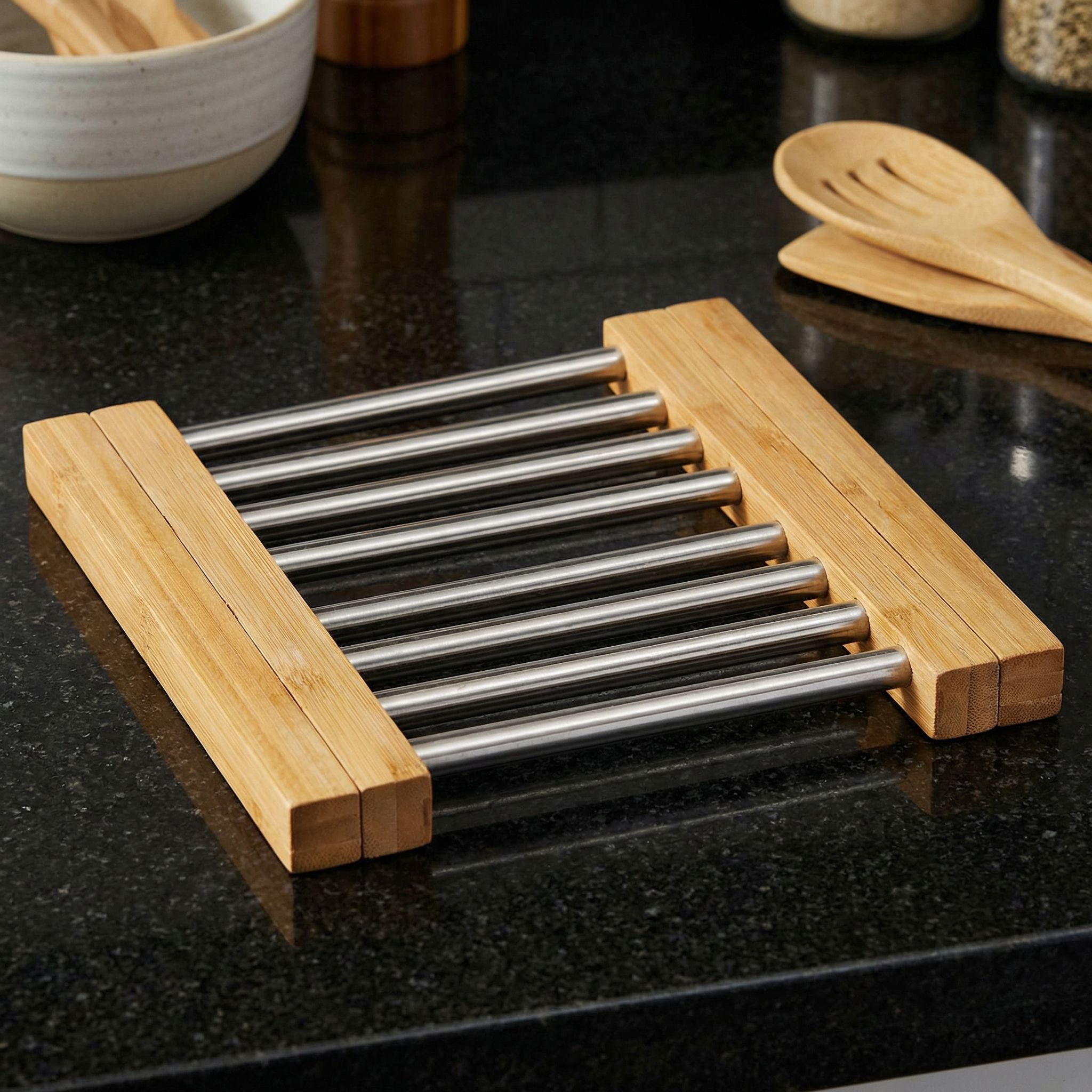 Aubrey Expandable Bamboo Trivet