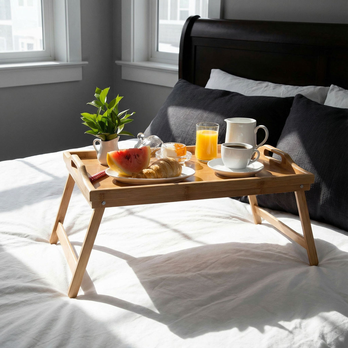 Nelly Bamboo Bed Tray Table