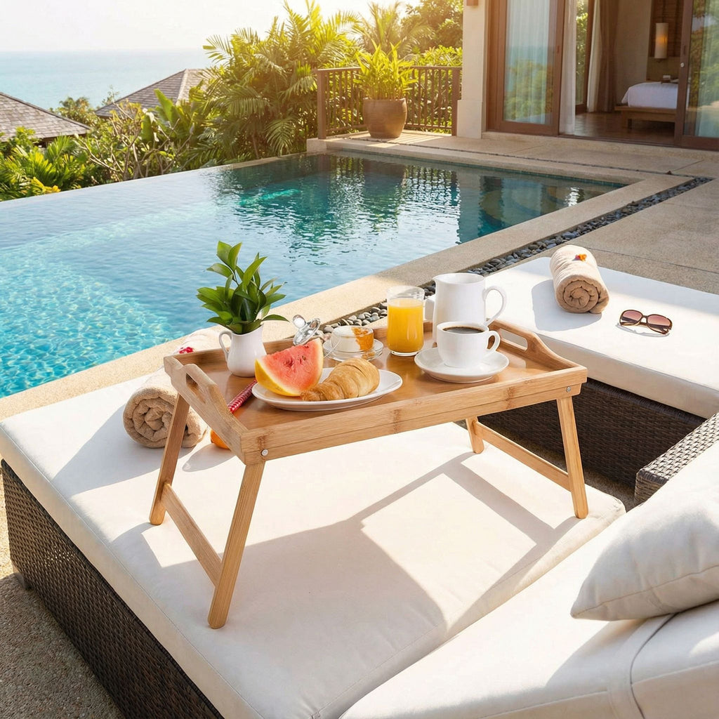 Nelly Bamboo Bed Tray Table