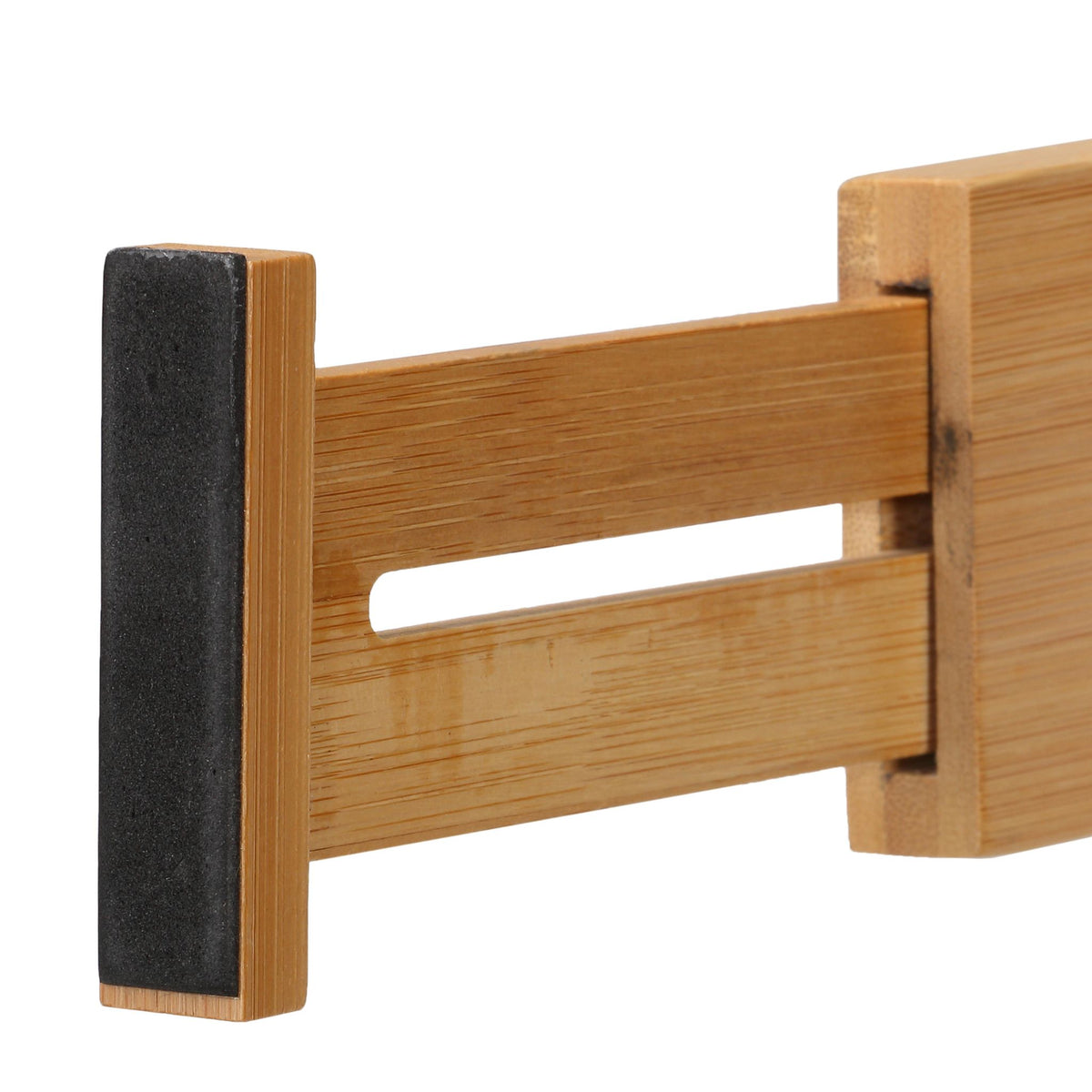 Traci Natural Bamboo Spring Loaded Adjustable Drawer Dividers Set of 4