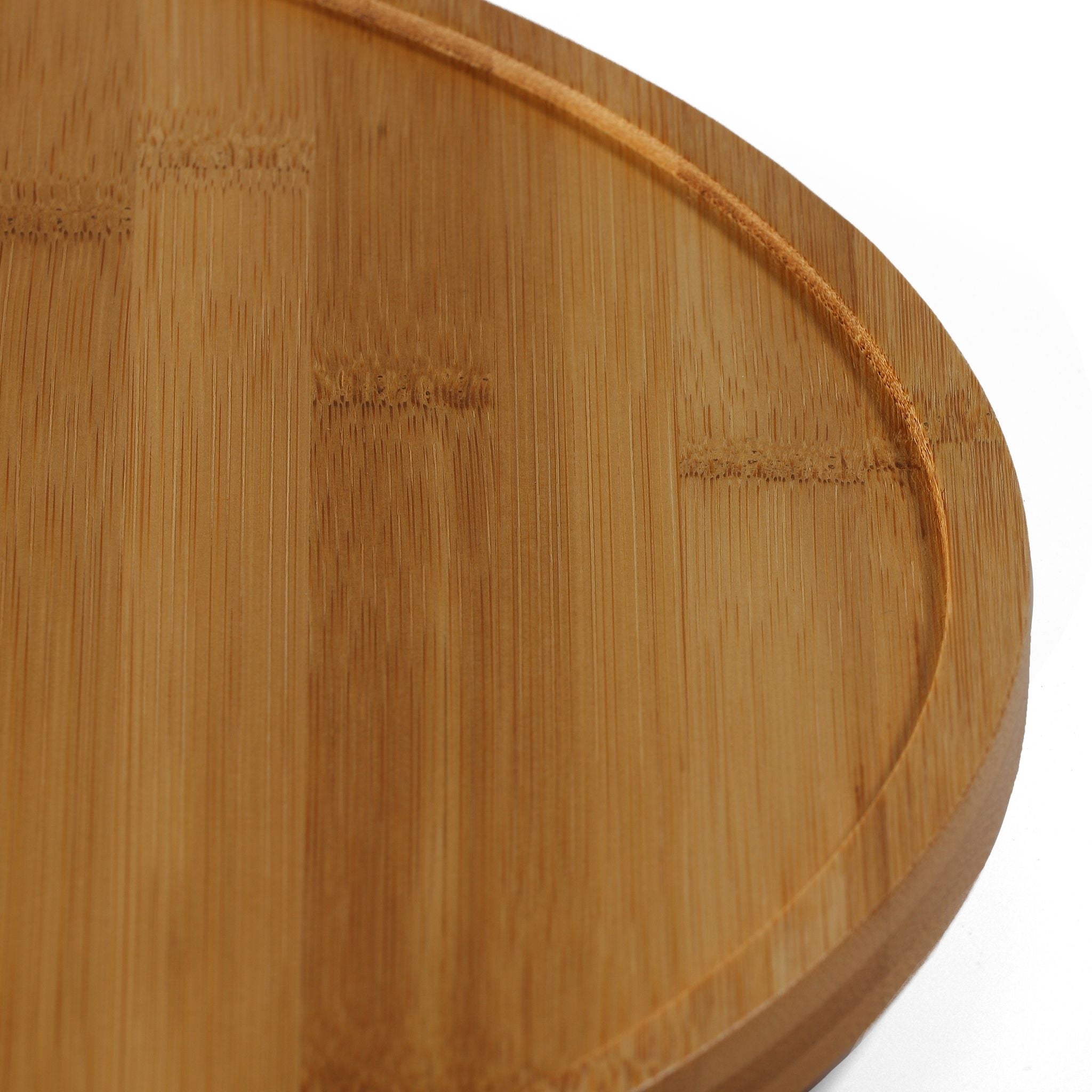 Mici Lazy Susan 14" Turntable in Natural Bamboo