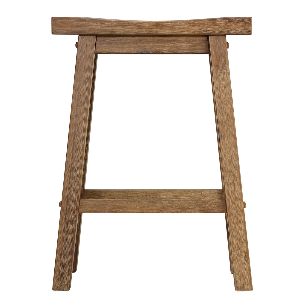 Cortesi Home Emma Counter Height Barstool in Solid Wood