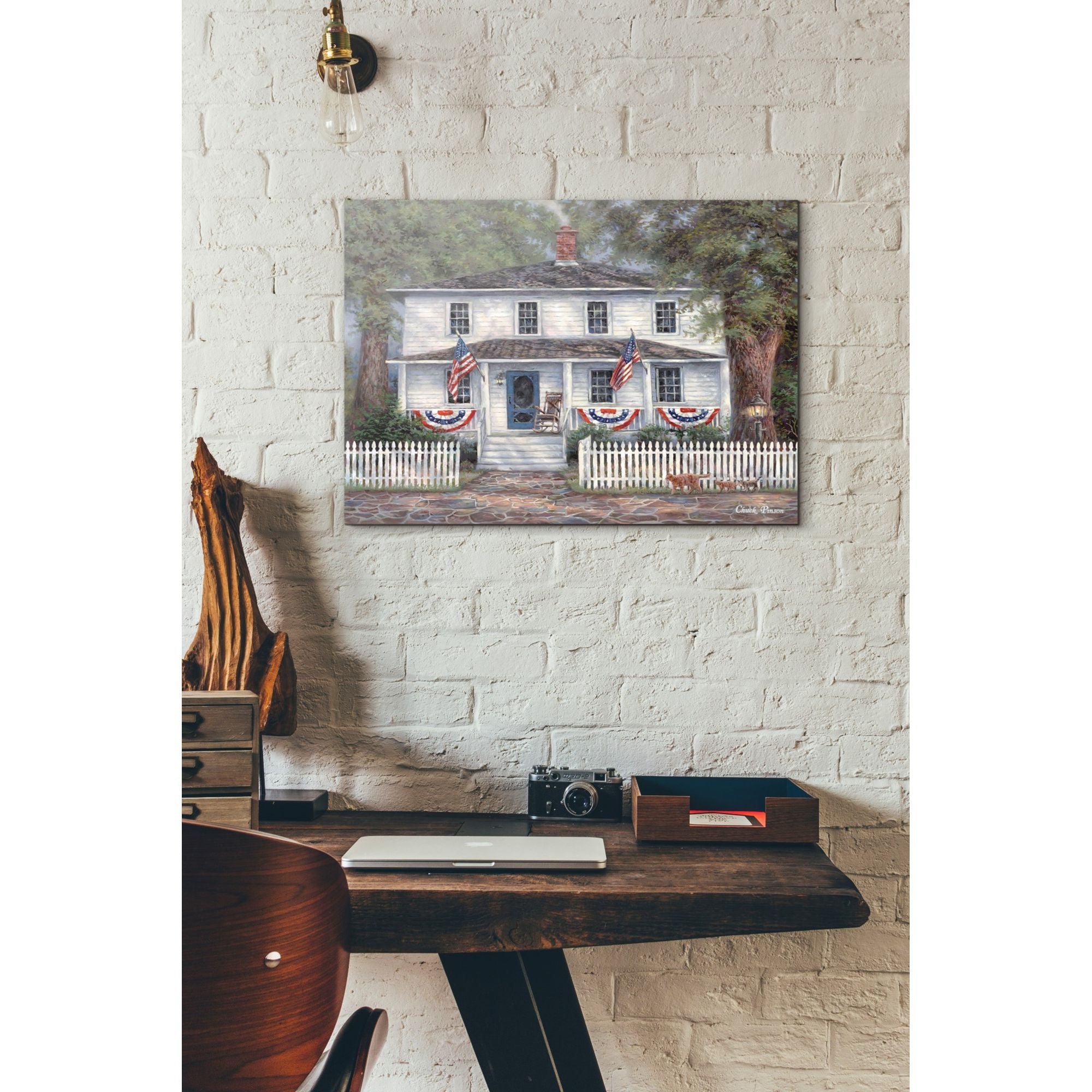 Cortesi Home 'American Roots' by Chuck Pinson, Canvas Wall Art,12x16