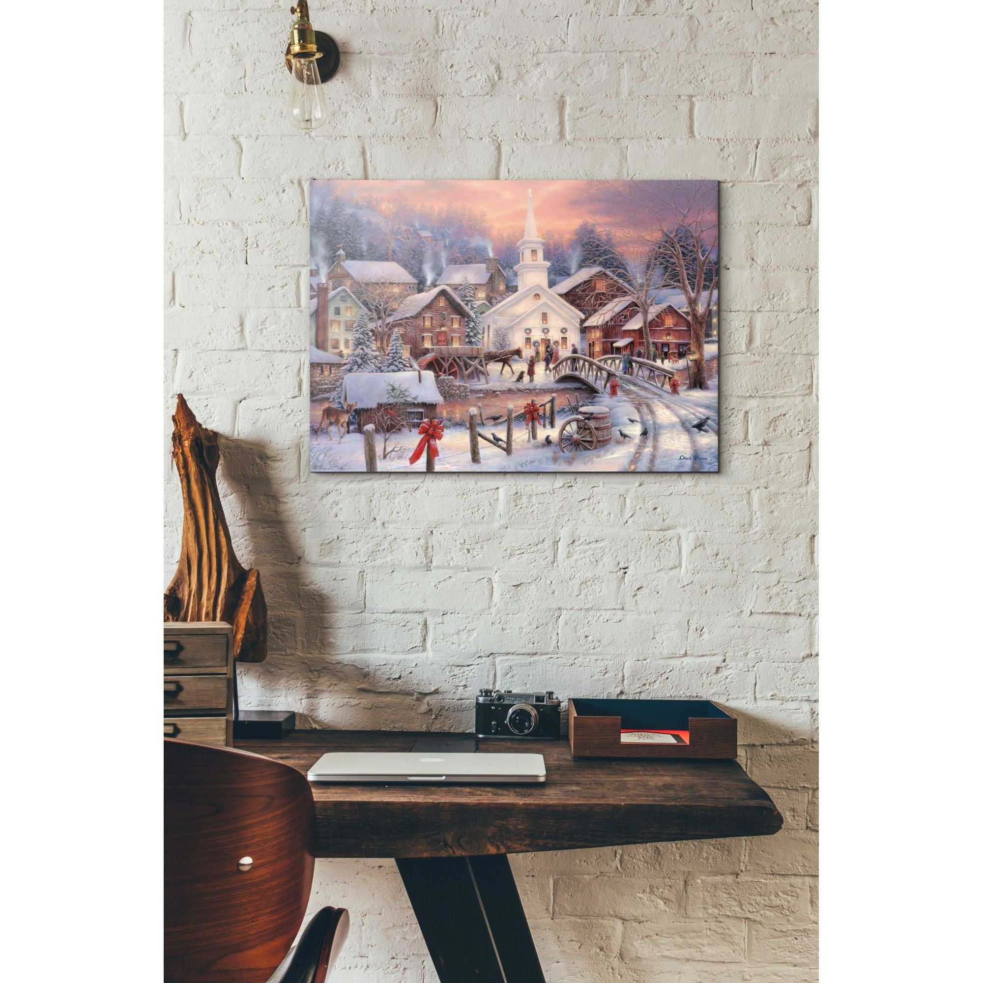 Cortesi Home 'Hope Runs Deep' by Chuck Pinson, Canvas Wall Art,12x16
