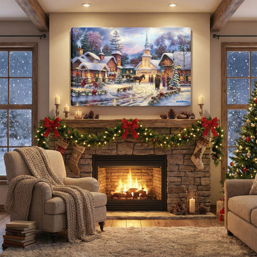 Cortesi Home 'Faith Runs Deep' by Chuck Pinson, Canvas Wall Art,26x40