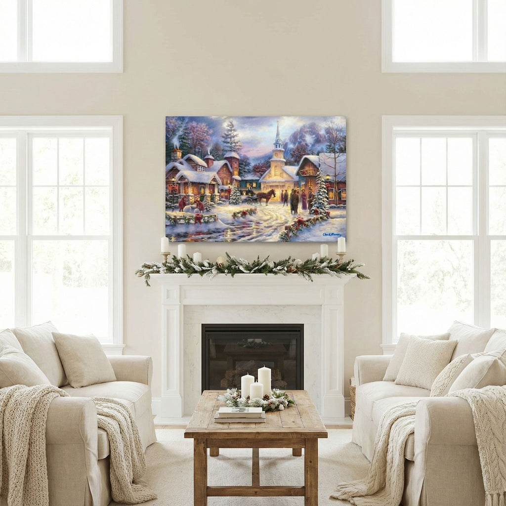 Cortesi Home 'Faith Runs Deep' by Chuck Pinson, Canvas Wall Art,26x40