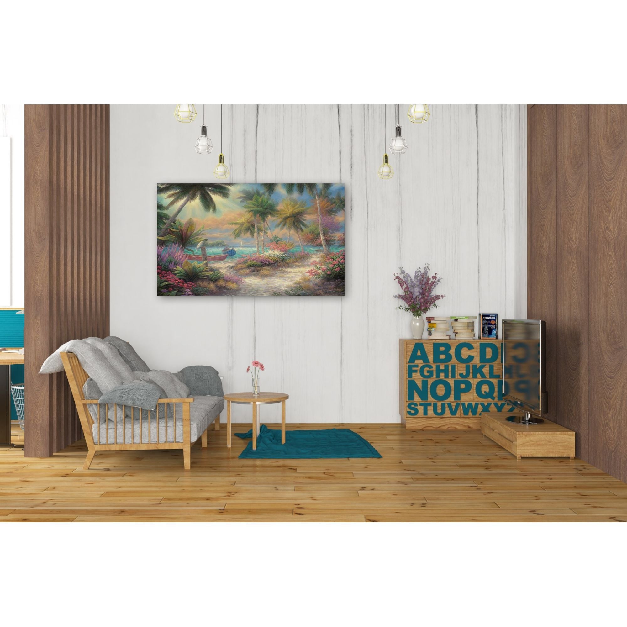 Cortesi Home 'Isle of Palms' by Chuck Pinson, Canvas Wall Art,26x40