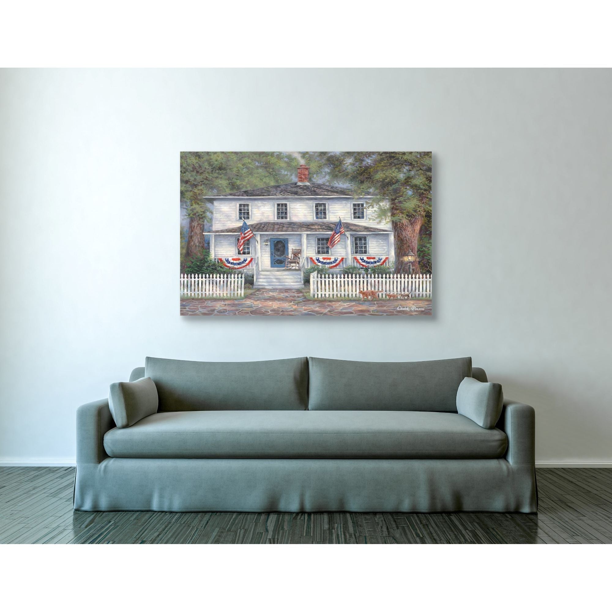 Cortesi Home 'American Roots' by Chuck Pinson, Canvas Wall Art,40x54