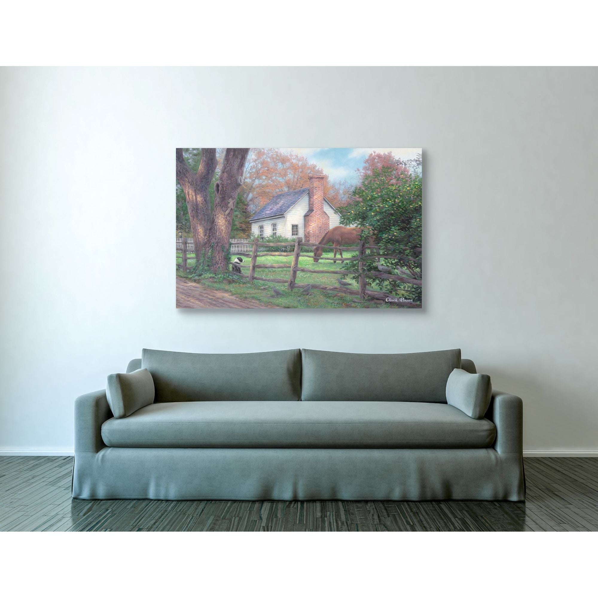 Cortesi Home 'Where Time Moves Slower' by Chuck Pinson, Canvas Wall Art,40x54