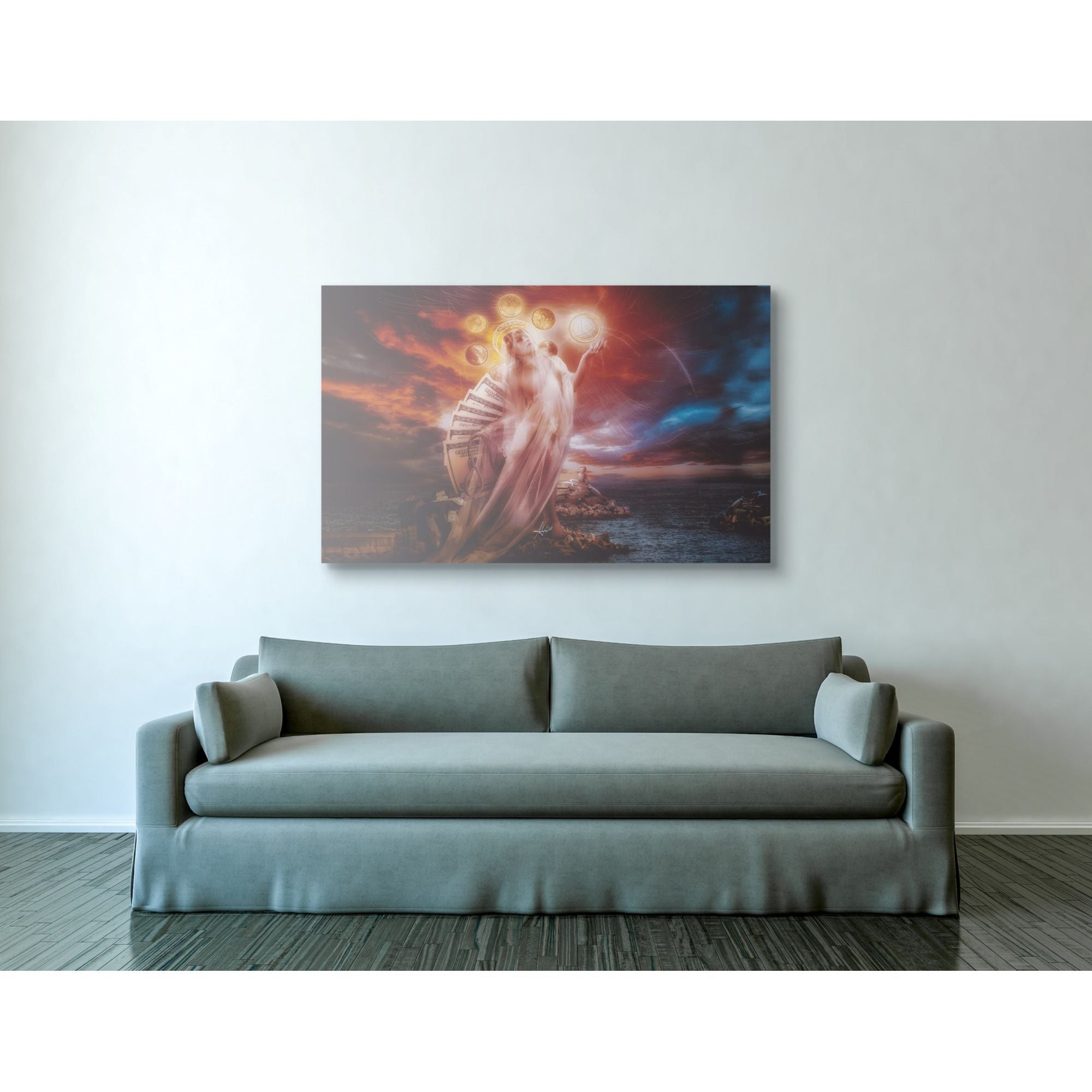 Cortesi Home 'St. Mary of Coins' by Mario Sanchez Nevado, Canvas Wall Art,40x60