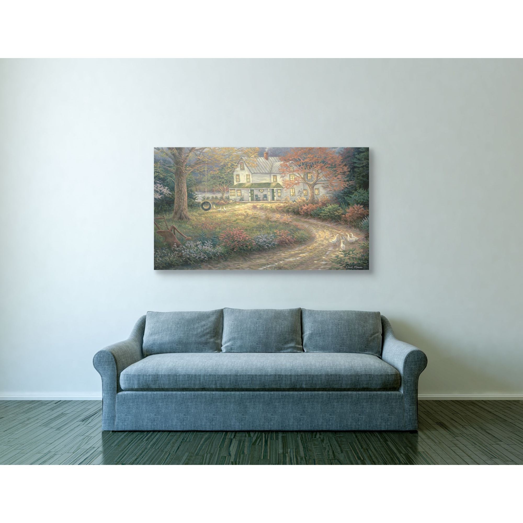 Cortesi Home 'Mid Country Farmhouse' by Chuck Pinson, Canvas Wall Art,40x60
