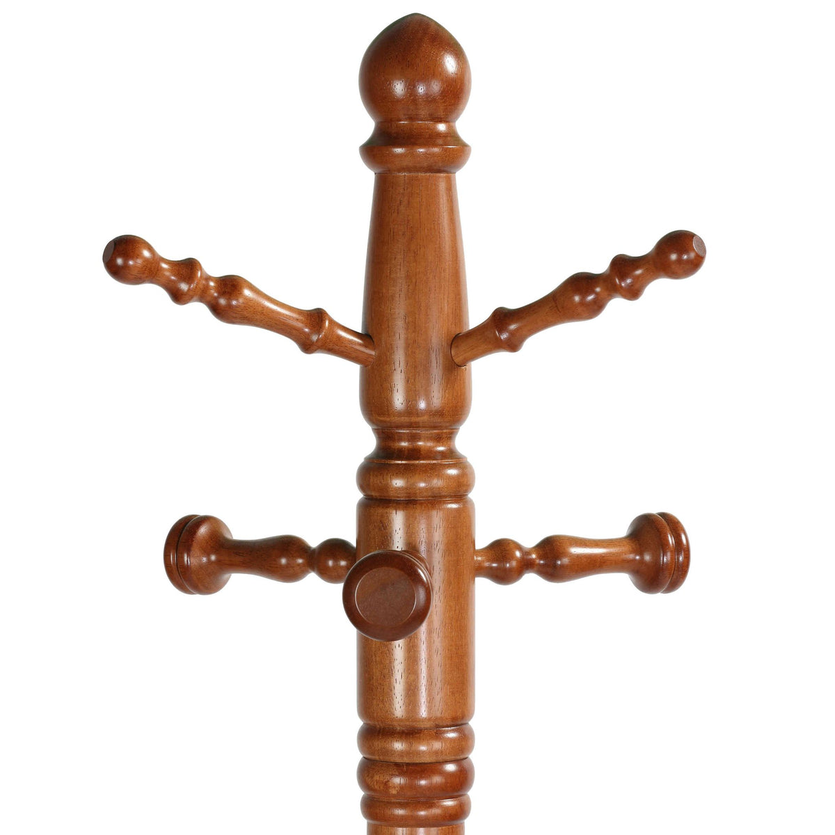 Rachel Wooden Swivel Coat Rack, Oak