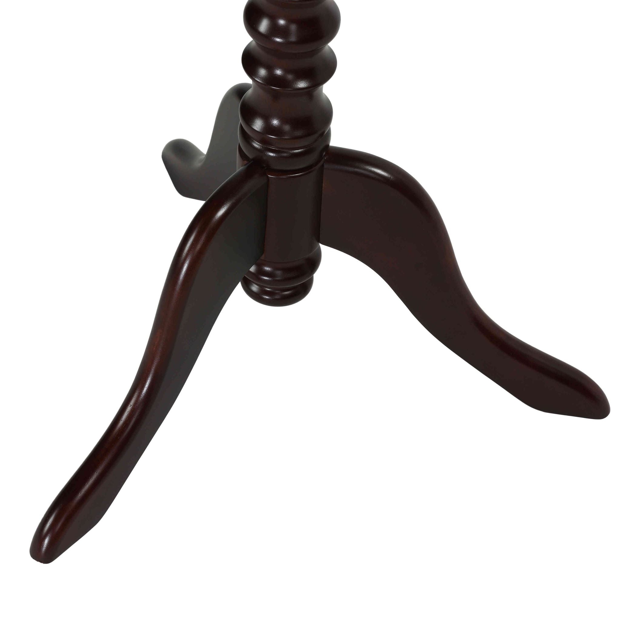 Rachel Wooden Swivel Coat Rack, Mahogany