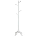 Chandler Wooden Coat Rack, White