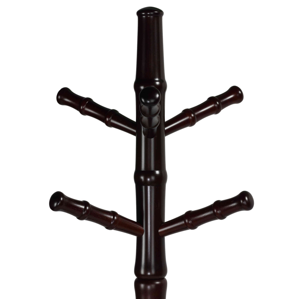 Monica Coat Rack, Mahogany