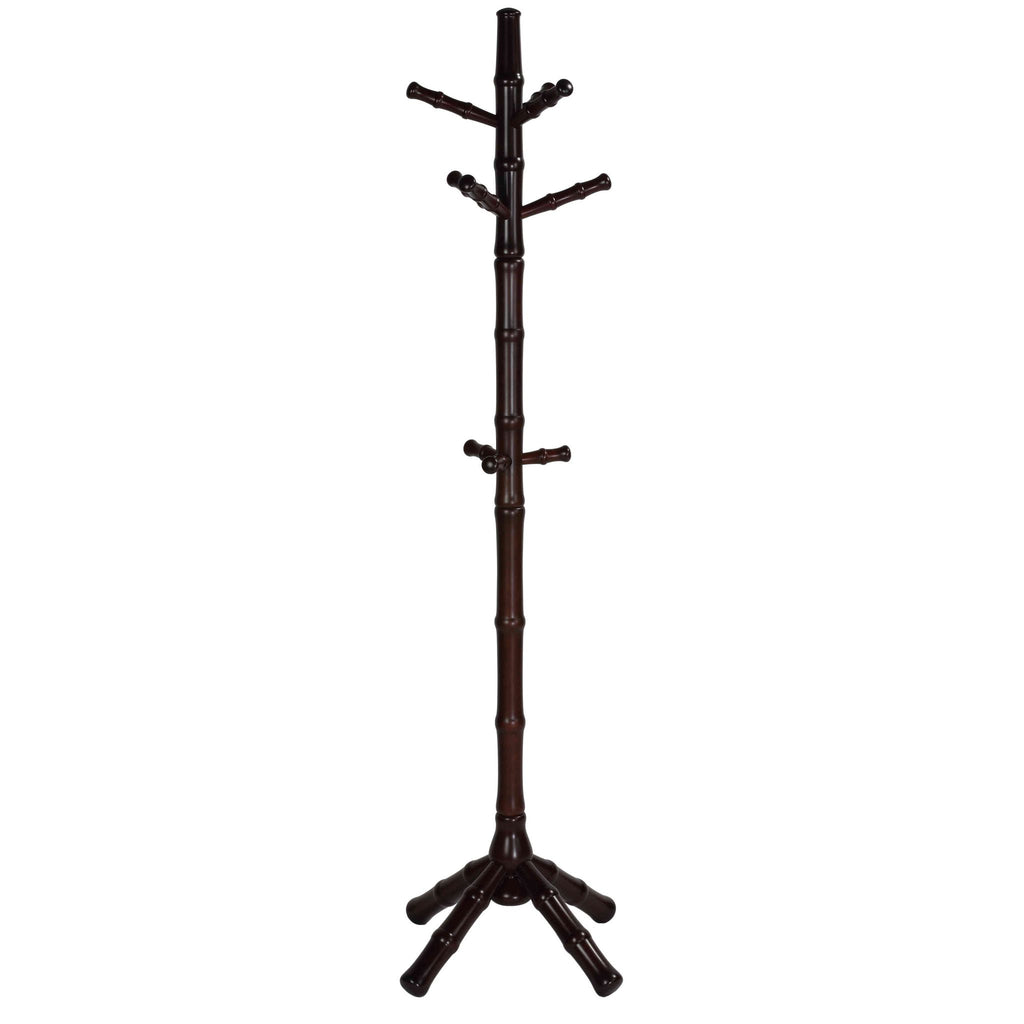Monica Coat Rack, Mahogany