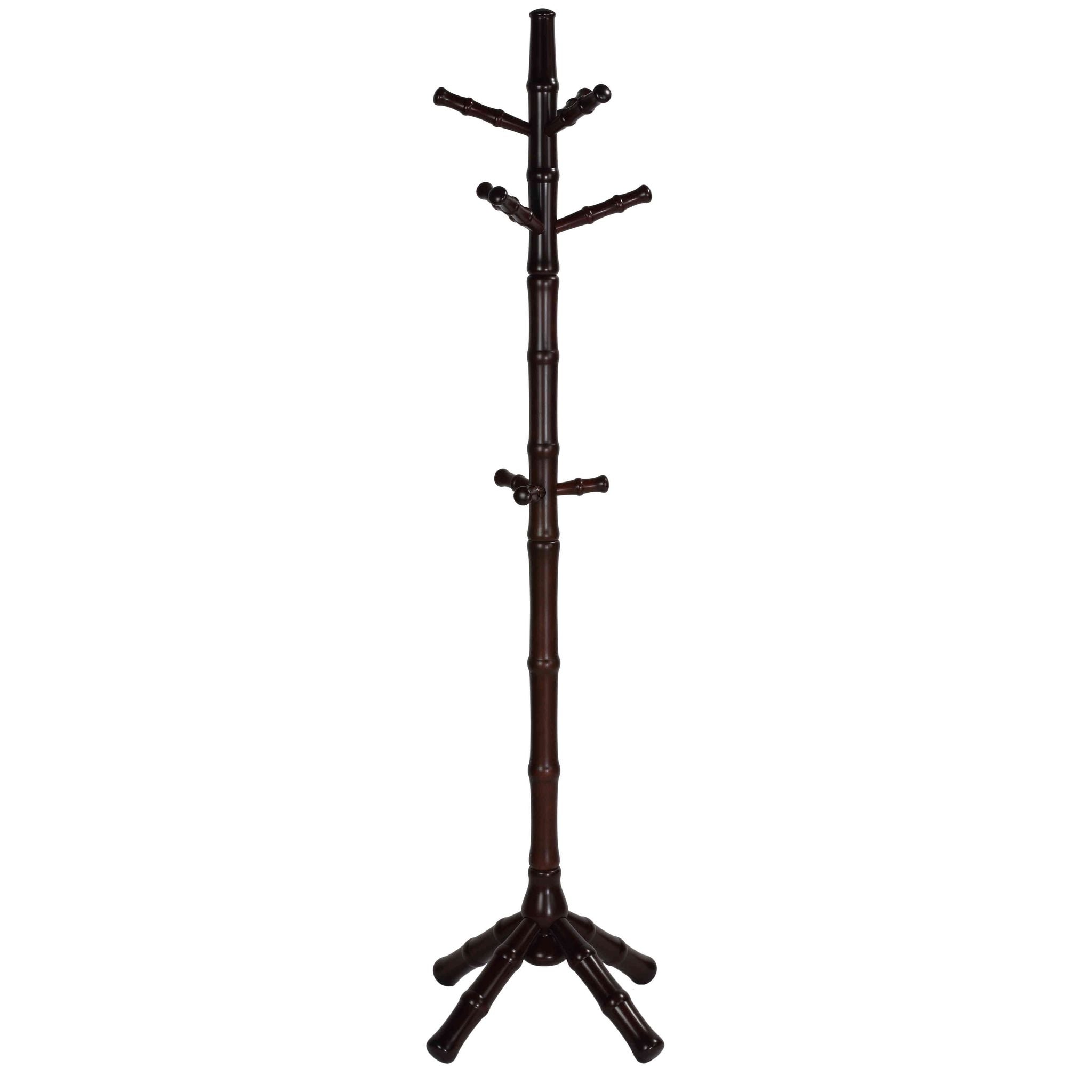 Monica Coat Rack, Mahogany