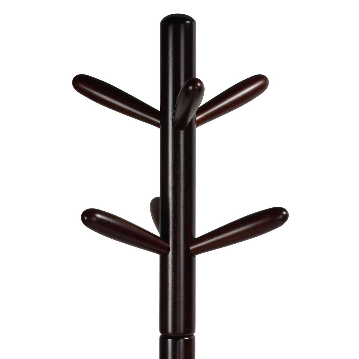 Phoebe Wooden Coat Rack, Mahogany
