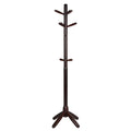 Phoebe Wooden Coat Rack, Mahogany
