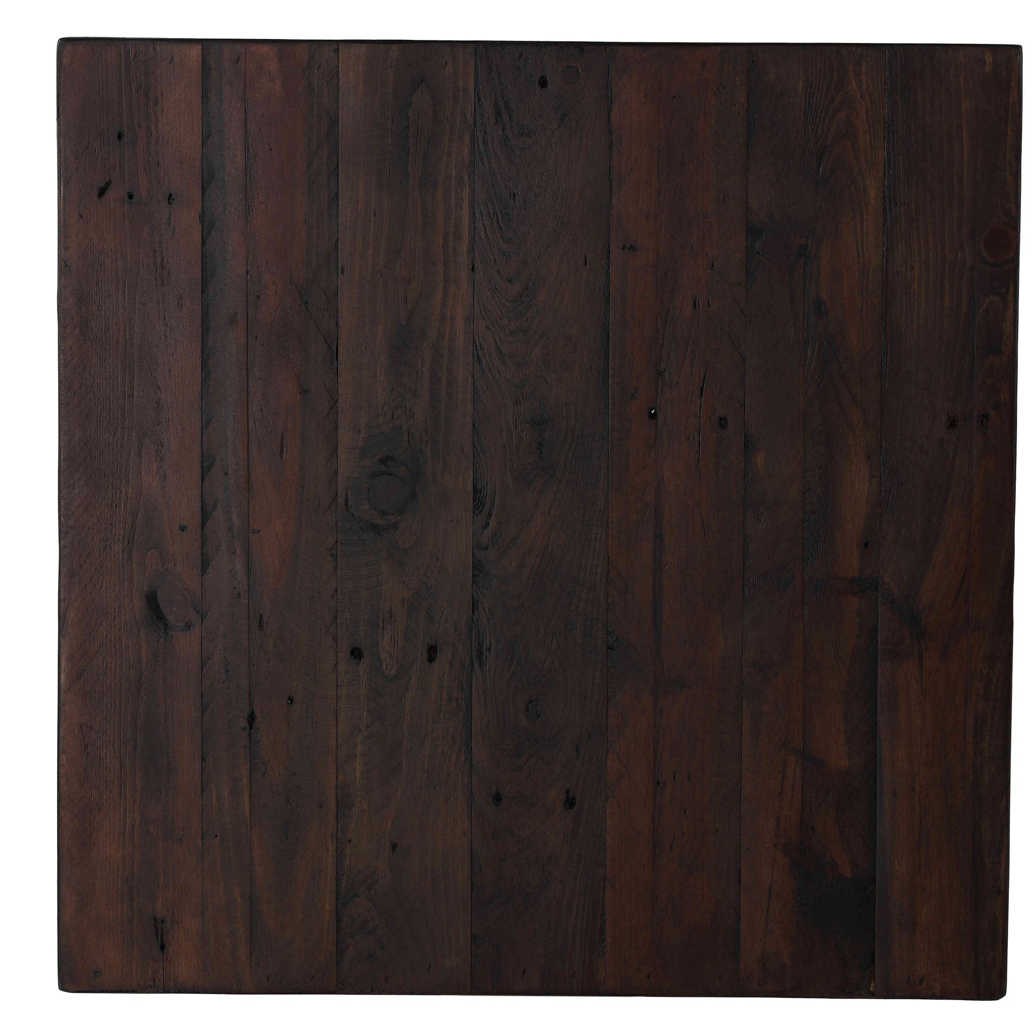 Omaha Coffee Table, Solid Wood and Metal, 32"