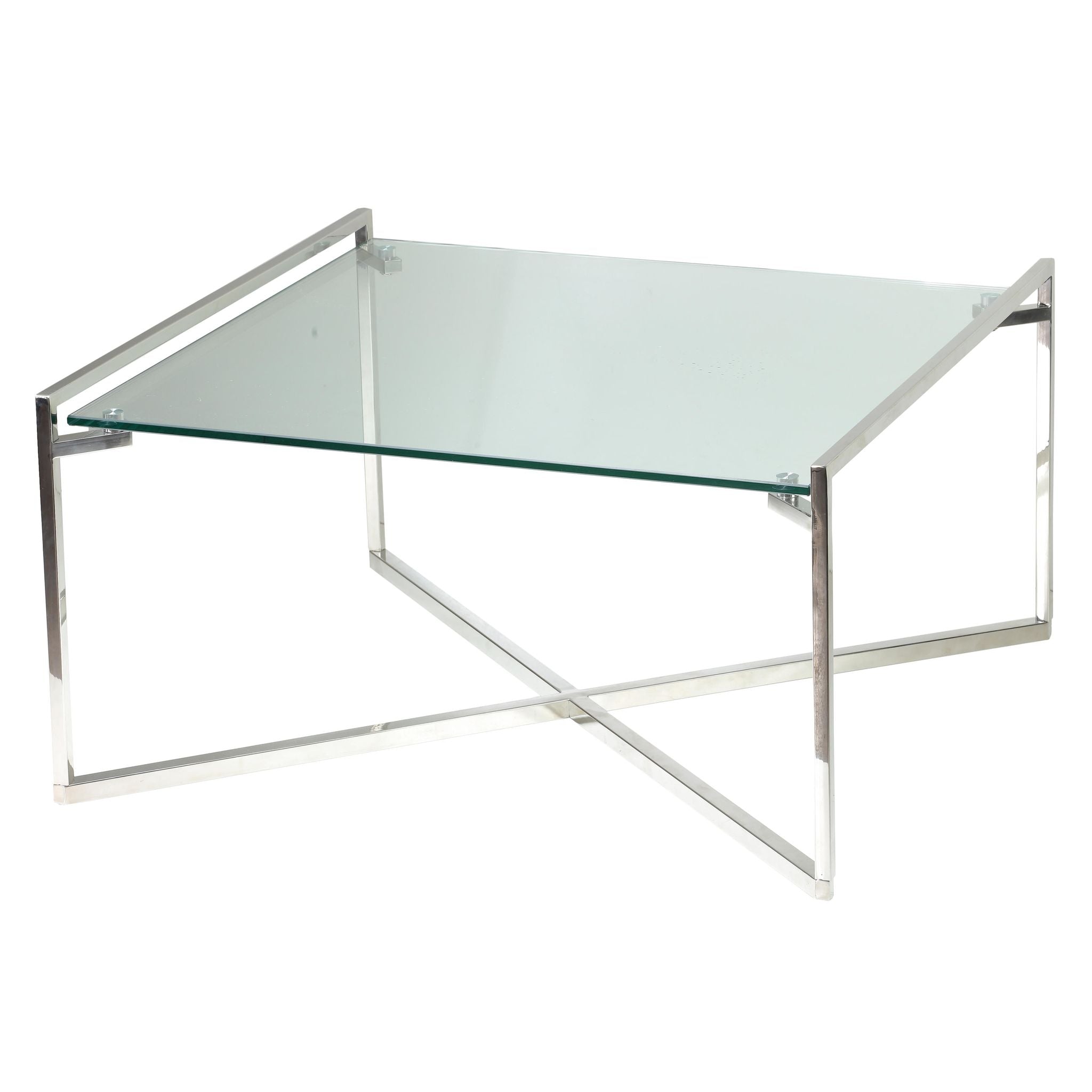 Celia Glass Coffee Table, 30"