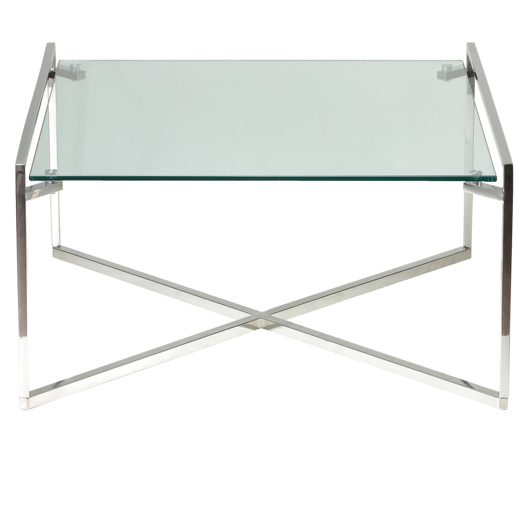 Celia Glass Coffee Table, 30"