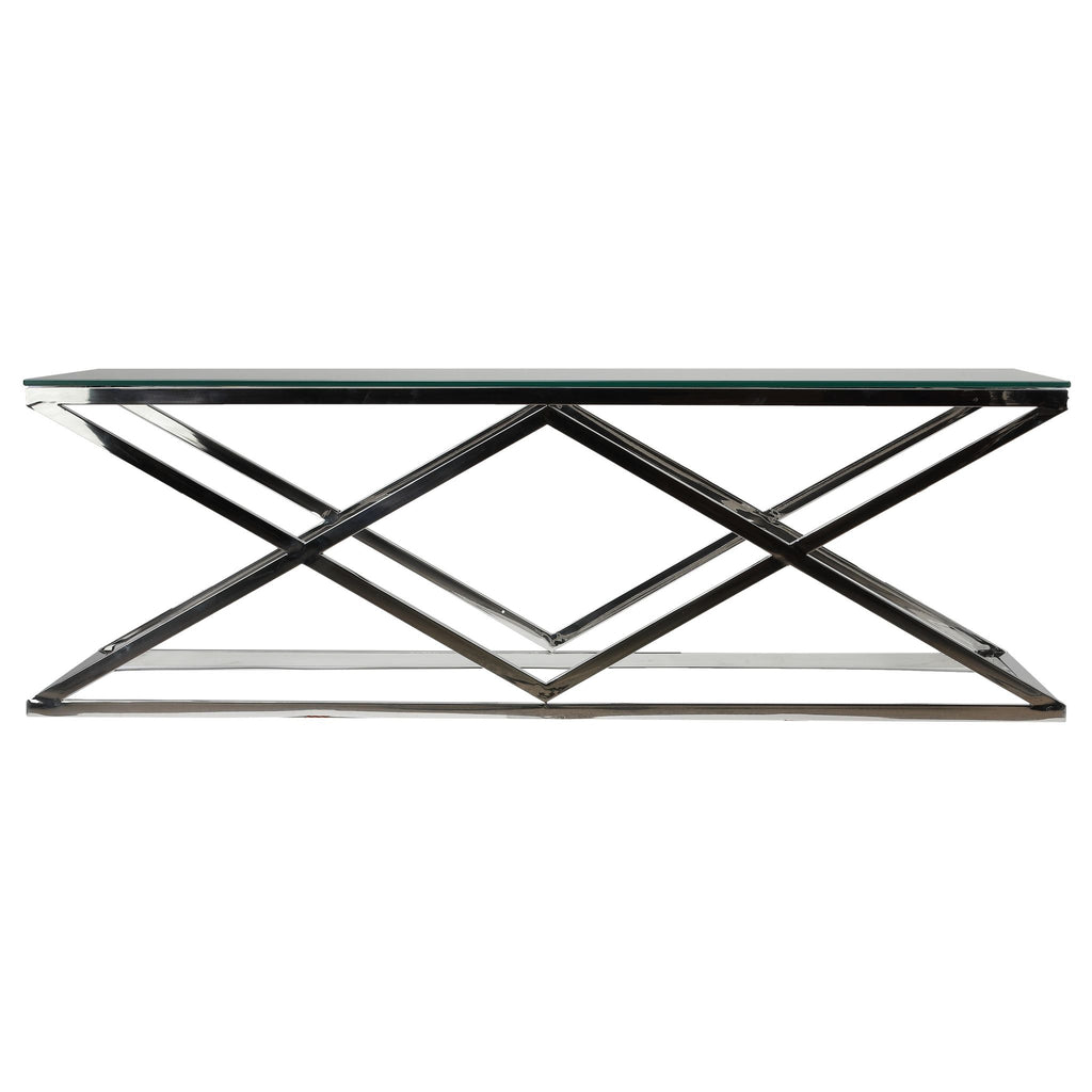 Gwen Contemporary Glass Coffee Table
