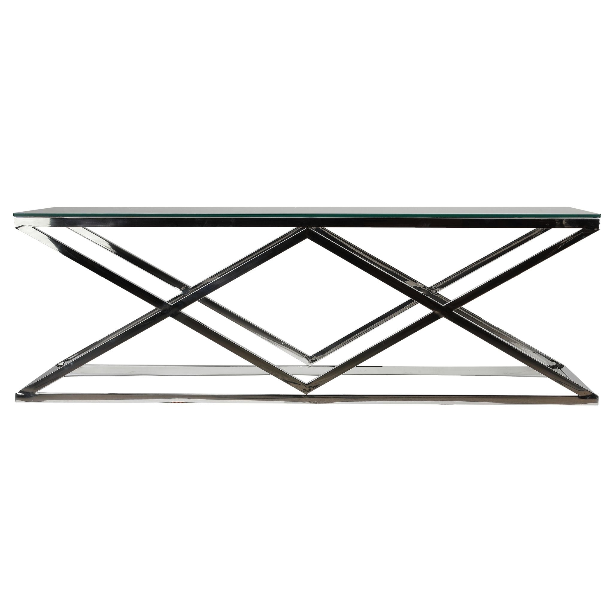 Gwen Contemporary Glass Coffee Table