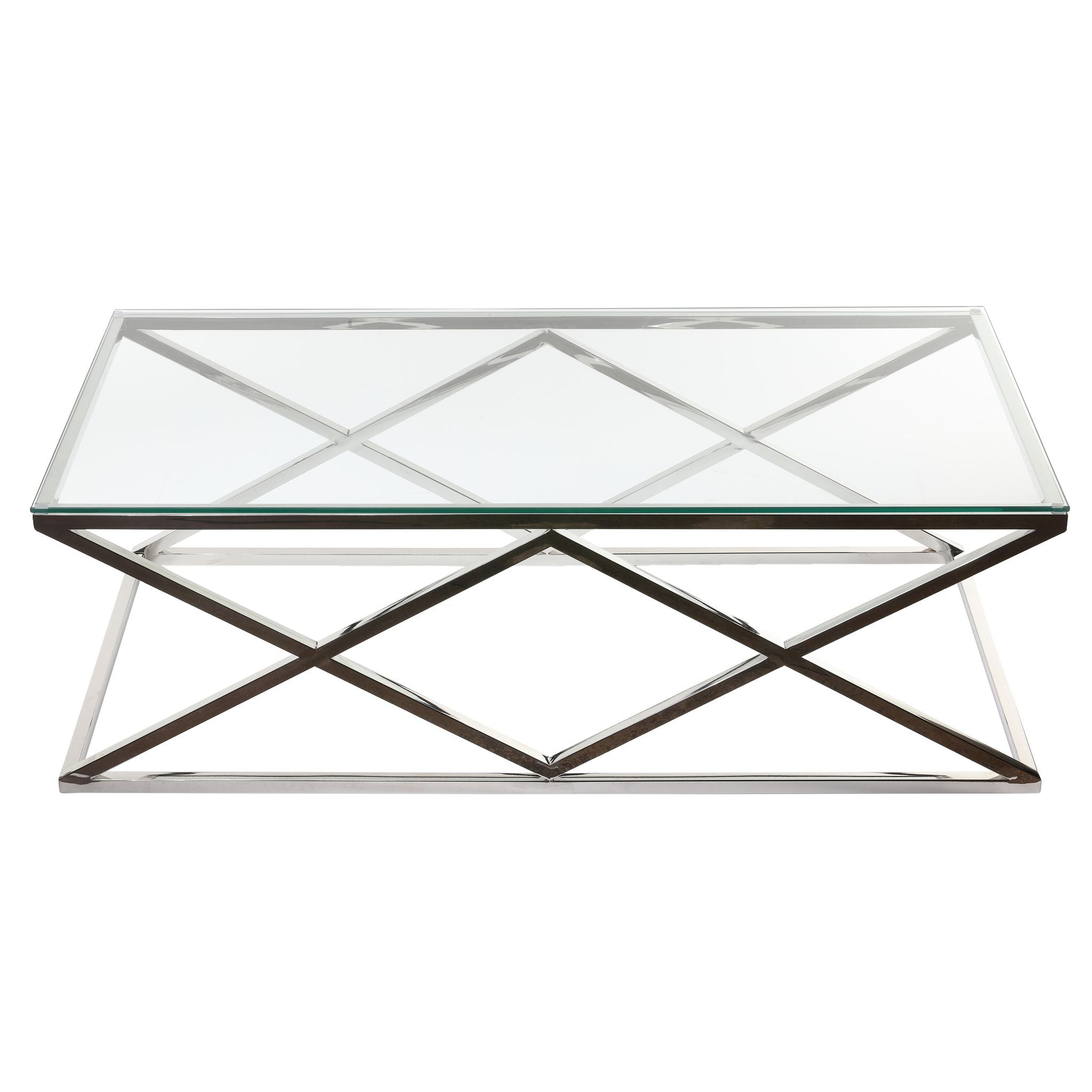 Gwen Contemporary Glass Coffee Table