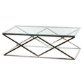 Gwen Contemporary Glass Coffee Table
