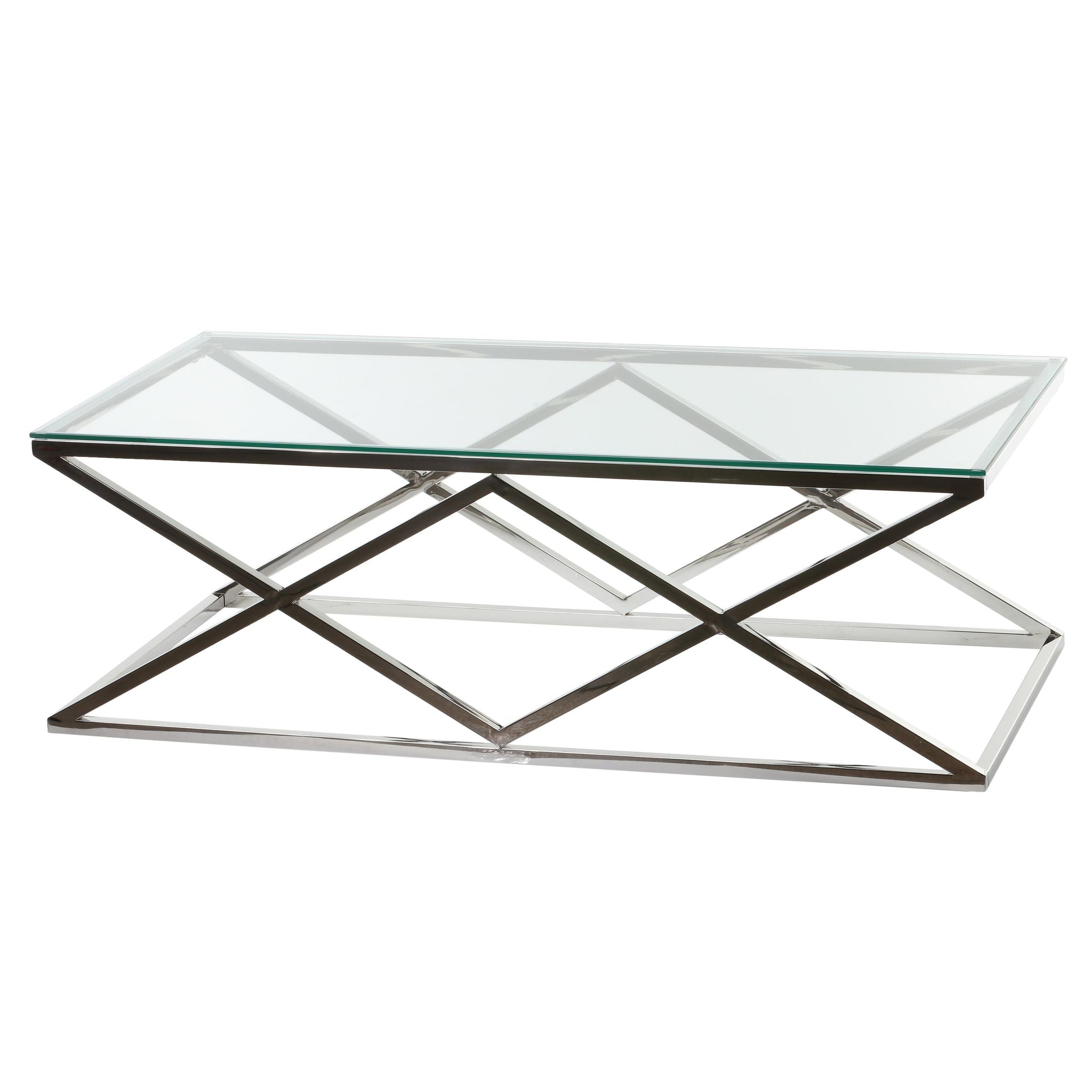 Gwen Contemporary Glass Coffee Table