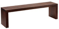 Eamon Dining Bench, Solid Wood in Brown Finish