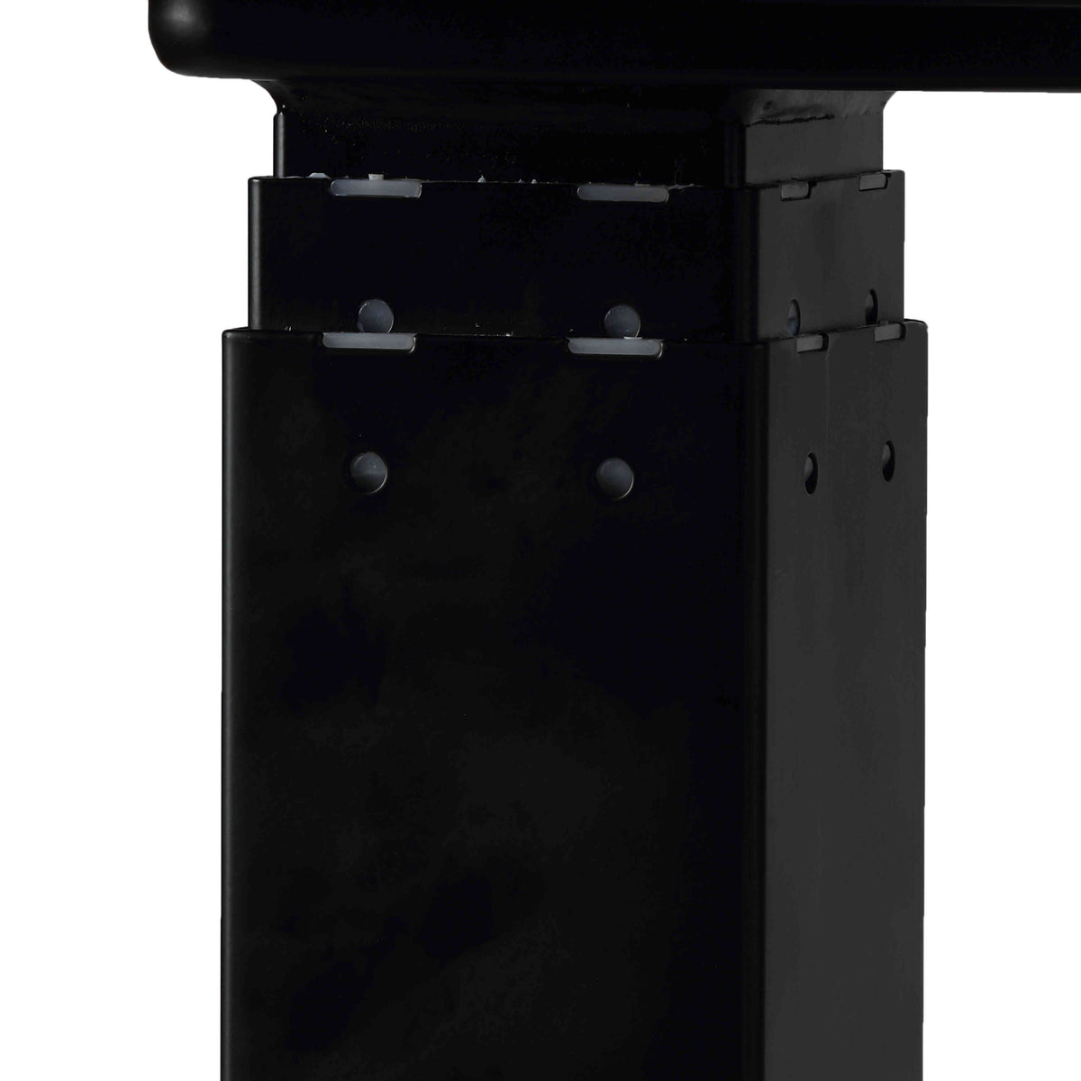 Nova Electric Height Sit to Stand 3 Stage Adjustable Desk Frame with Dual Motor, Black