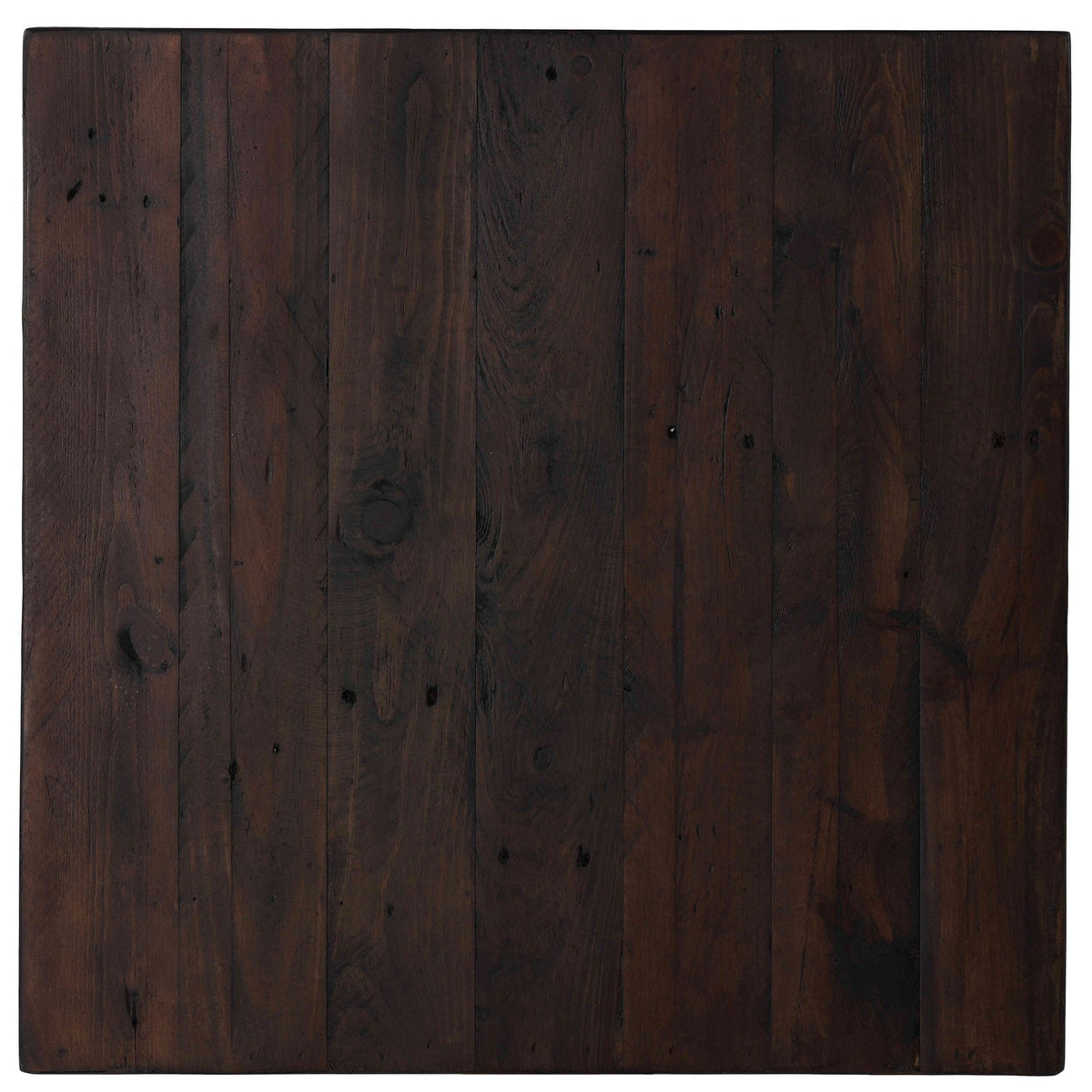 Omaha End Table, Solid Wood and Metal, 20"