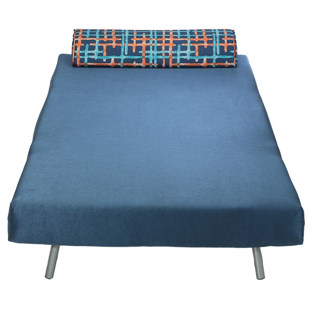 Savion Navy Convertible Accent Chair Bed