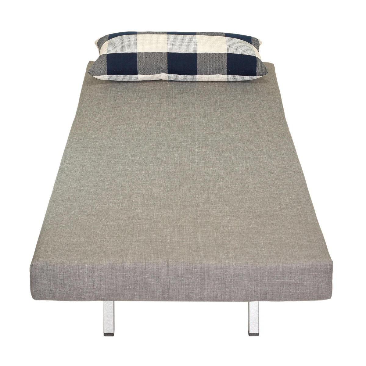 Savion Grey Convertible Accent Chair Bed