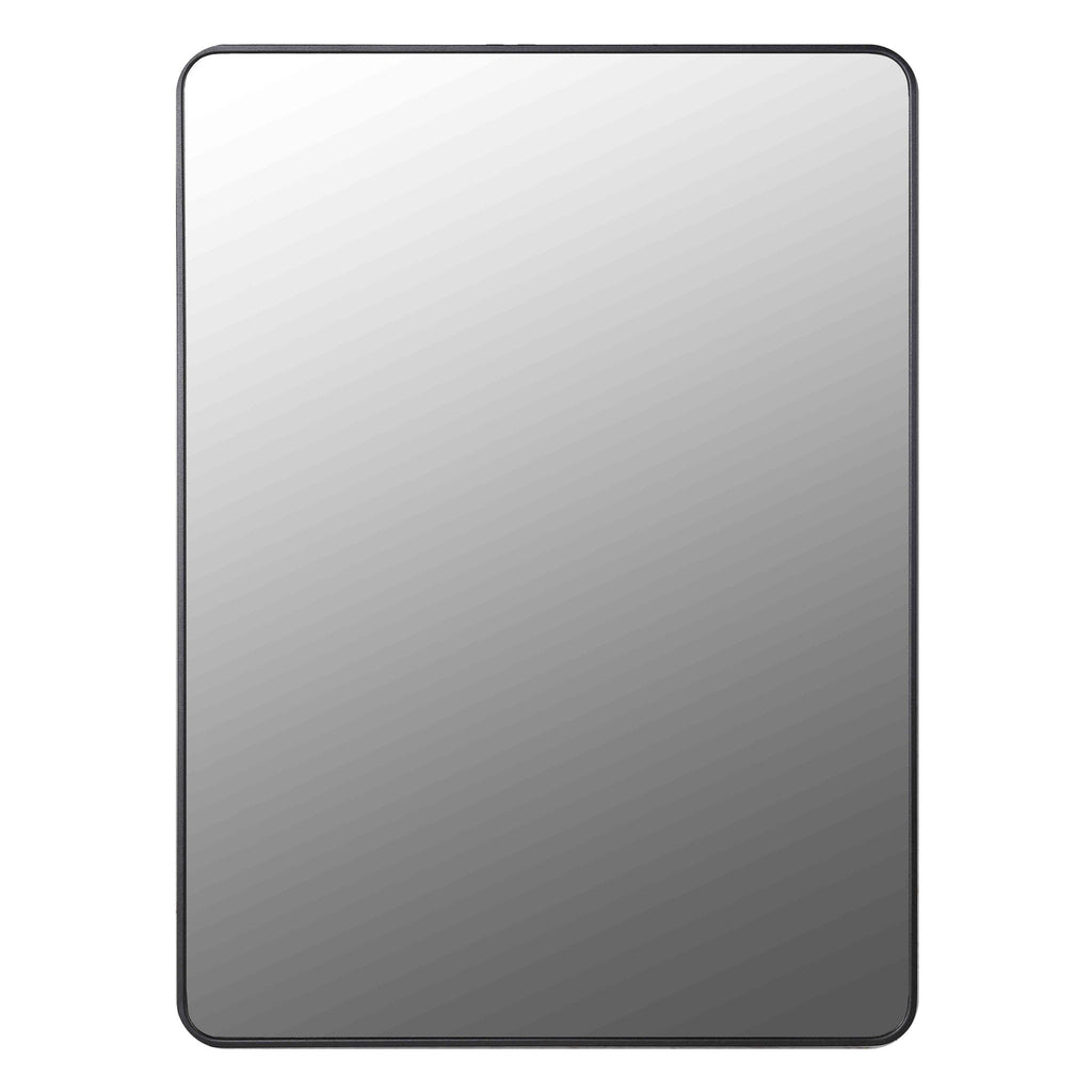 Elllen Mirror with Black Metal Frame 22"x30"