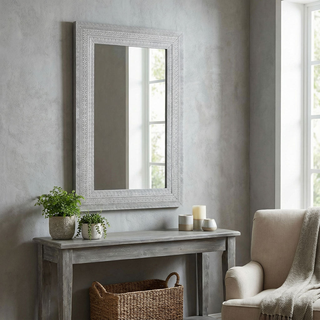 Maison Mirror Grey 24x36
