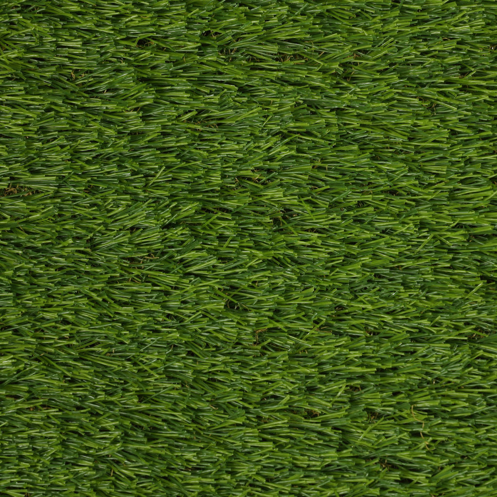 FloorKNKT Artificial Grass Turf Tile Interlocking, Self Drain (Set of 9)