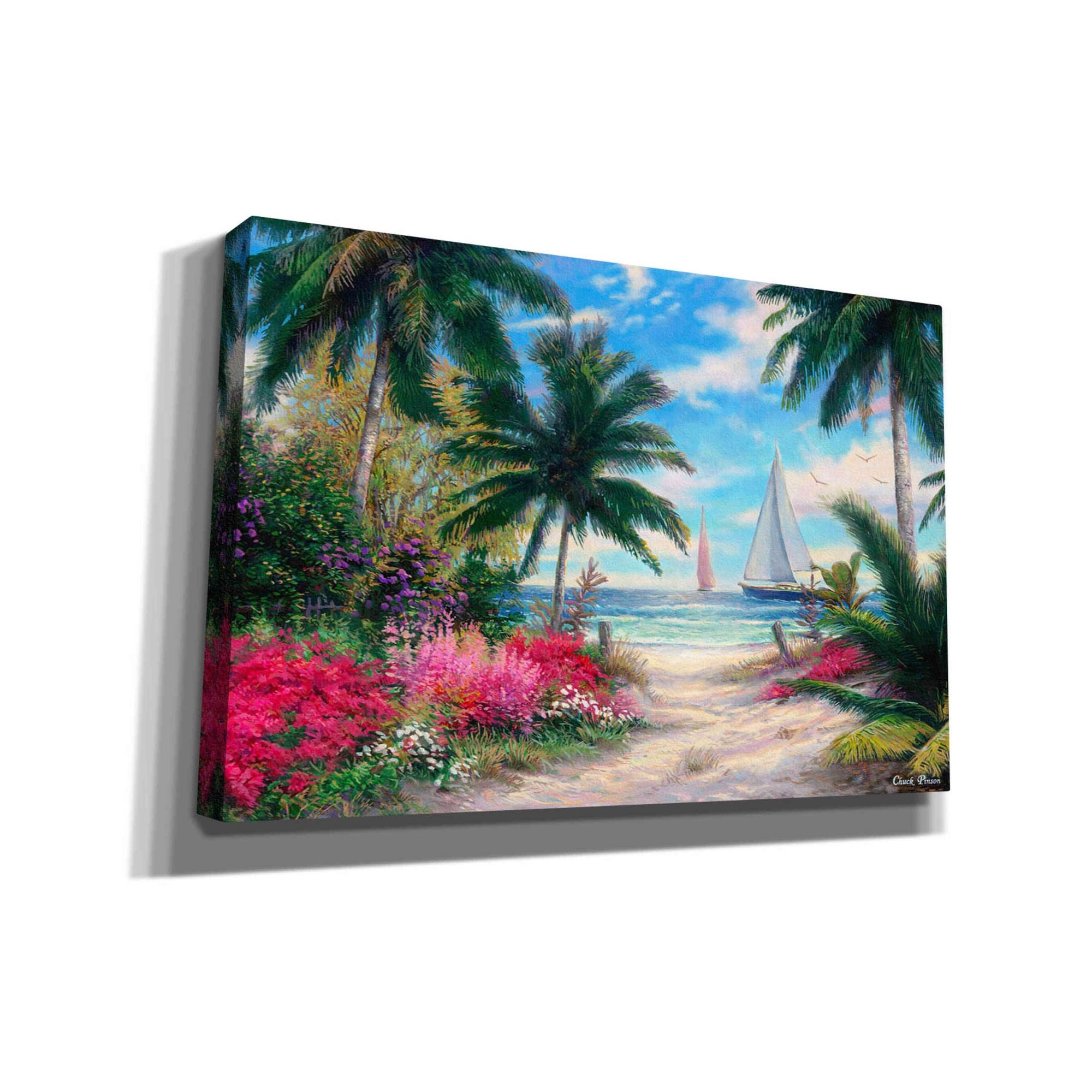 Cortesi Home 'Sea Breeze Trail' by Chuck Pinson, Canvas Wall Art