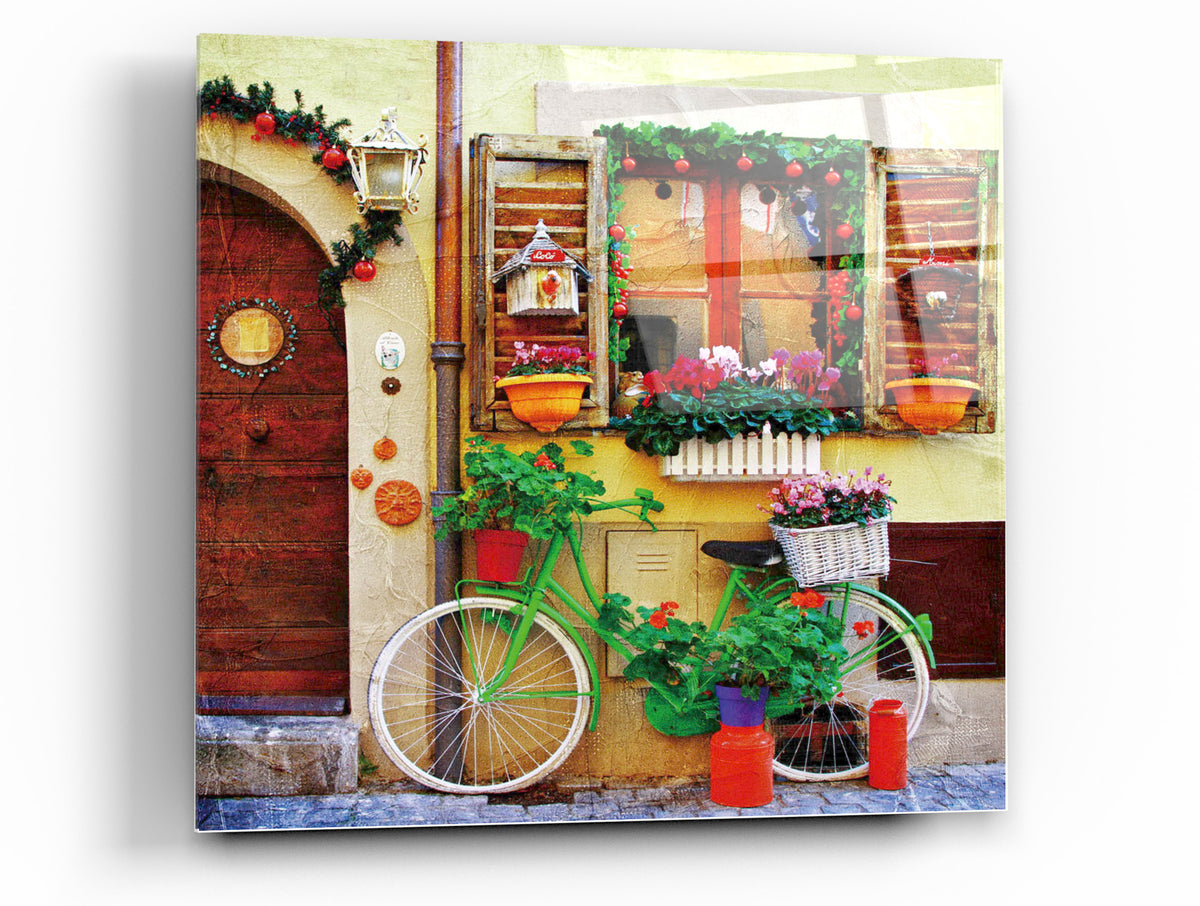Ciao Bella I Tempered Glass Wall Art, 12" x 12"