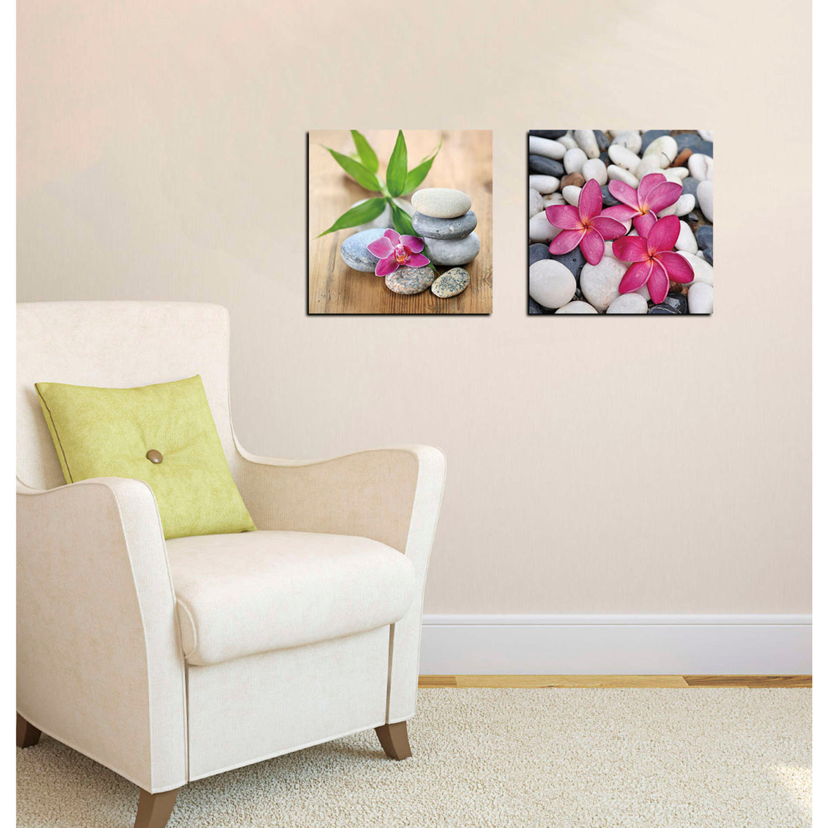 Shintai II Tempered Glass Wall Art, 12" x 12"